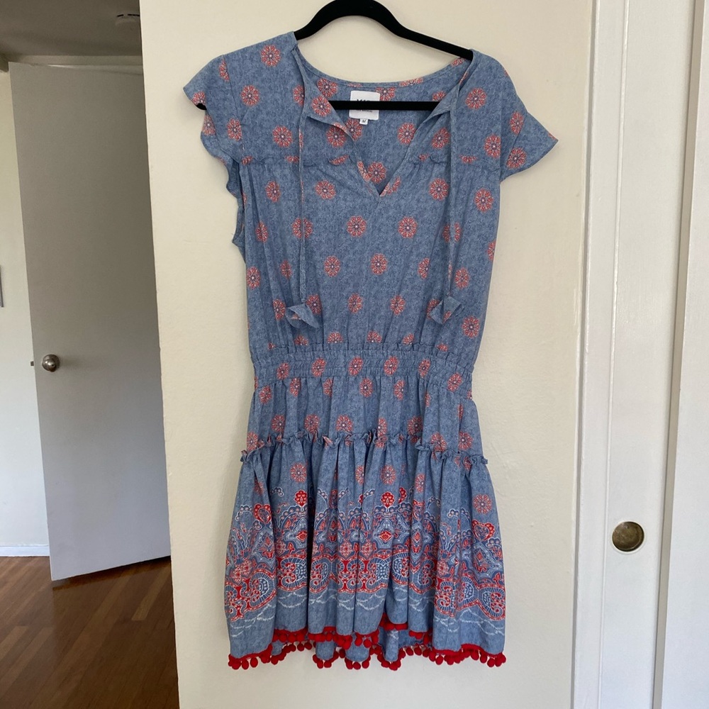 Silk Misa Los Angeles dress (M)
